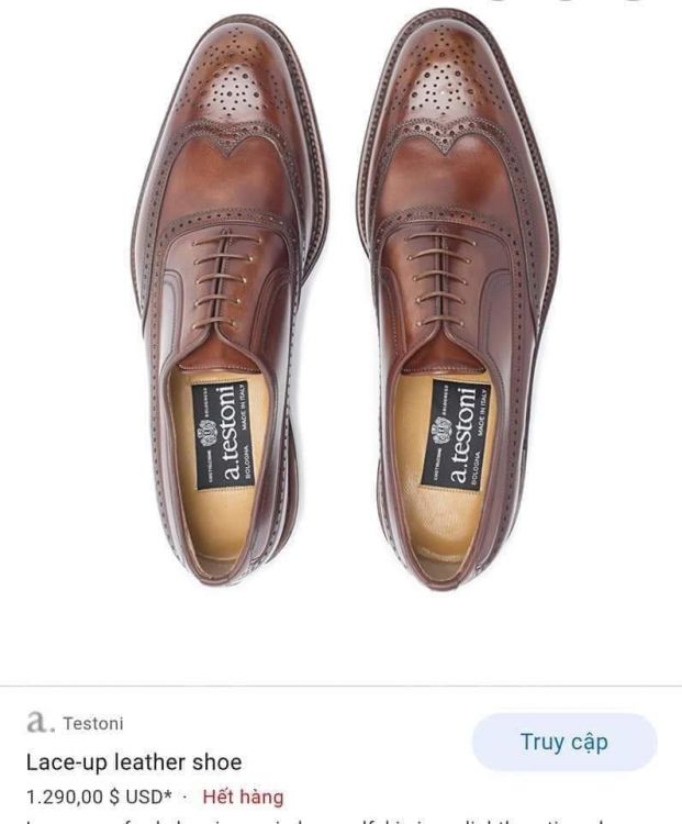 A testoni black hot sale label shoes